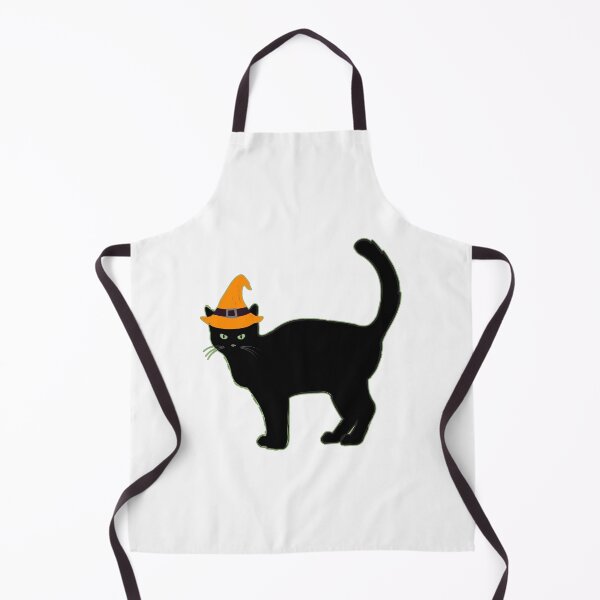 Item preview, Happy Hallowe'en Holiday Cute Black Cat Witch's Hat Fun Hallowe'en designed and sold by H3designs.