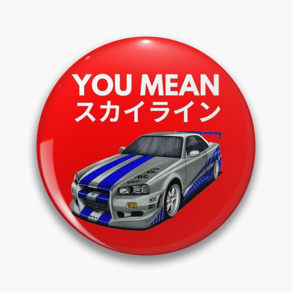 Item preview, You mean Skyline ?? { Paul walker's R34 Skyline GTR } designed and sold by MOTOSHIFT.