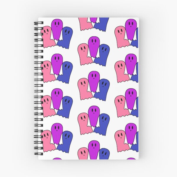 Item preview, Subtle Pride Spooky Cute Ghosts Genderfluid Flag designed and sold by Jenna Rideout.