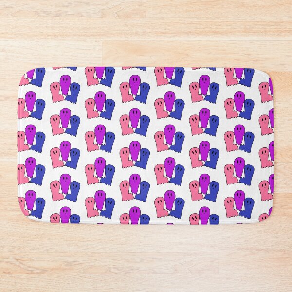 Item preview, Subtle Pride Spooky Cute Ghosts Genderfluid Flag designed and sold by Jenna Rideout.