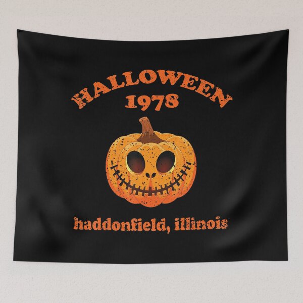 Item preview, Holiday Spooky Scary Pumpkin Haddonfield Halloween 1978  designed and sold by SimmonsNobl.