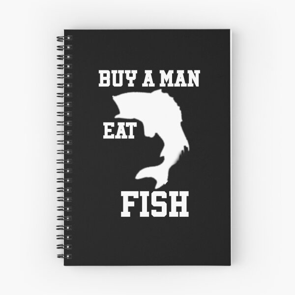 Item preview, Buy A Man Eat Fish T-Shirts designed and sold by happyshirt27.