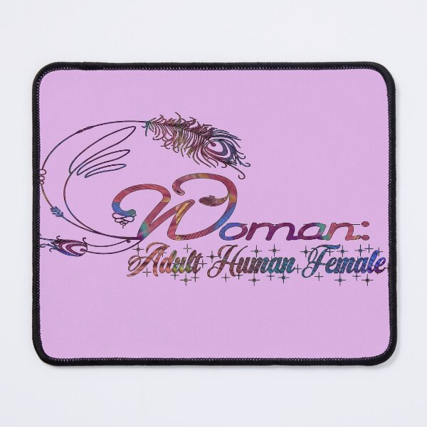 Woman: Adult Human Female Mouse Pad