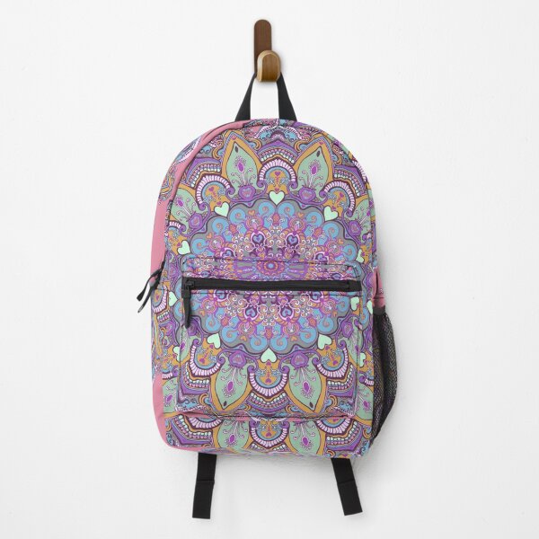 Item preview, light violet mandala designed and sold by MandalaFlowerArt.