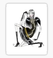 Fur Dress Sticker