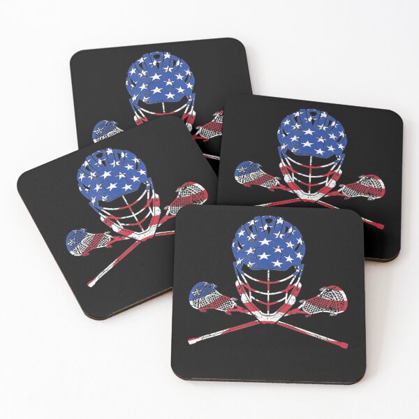 Item preview, Lacrosse American Flag Lax Helmet And Sticks Men Women Kids designed and sold by SeyedshiNaia.