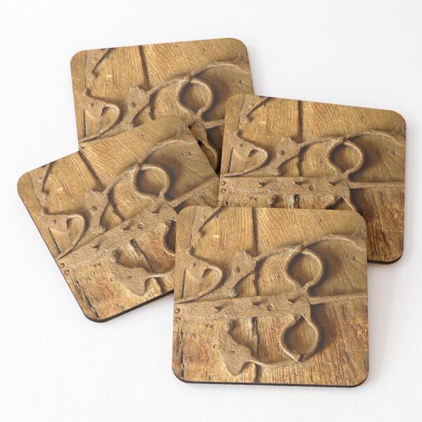 Item preview, Iron Work On Oak Medieval Door designed and sold by wiggyofipswich.