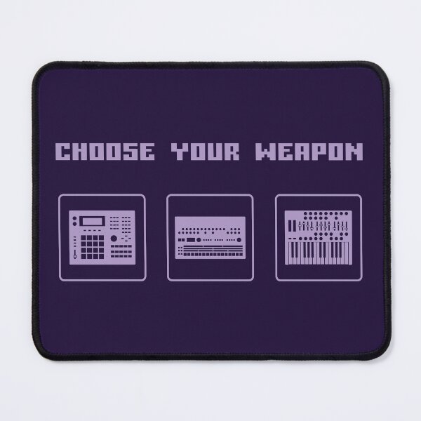 Item preview, Choose Your Weapon Drum Machine and Synth Selector for Electronic Musician designed and sold by AtomicMalibu.