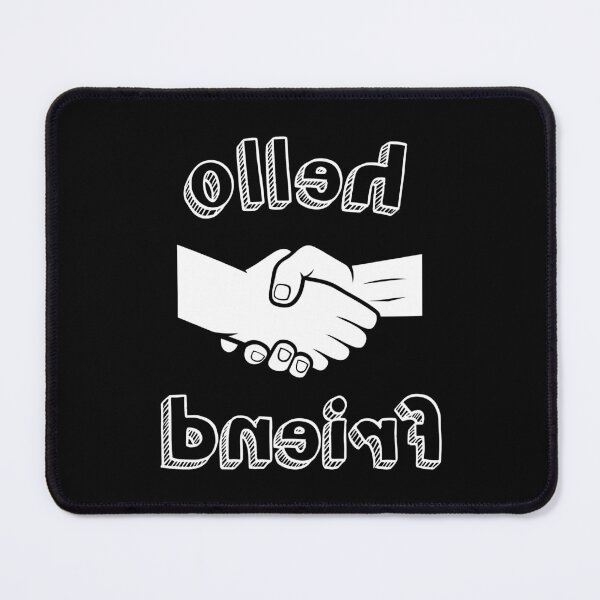 Item preview, Backwards letter Hello friend designed and sold by Tanya Mihe.