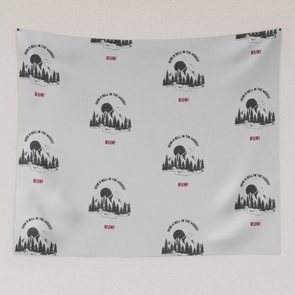 Item preview, Hear a Bell in the Woods? RUN! designed and sold by Alchemytshirts.