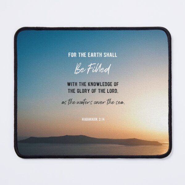Item preview, Habakkuk 2 14 Bible verse designed and sold by yappei.