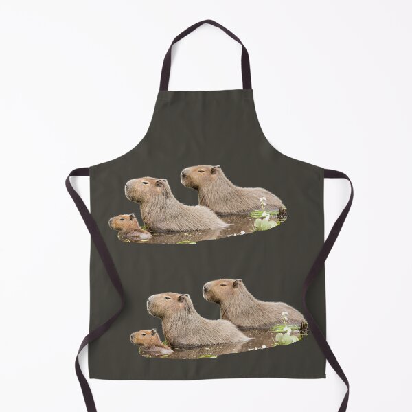 Item preview, 5th Double Baby Chillin Family Capybara Stickers Package. Funny Capybaras For Every Capybara Lover Or Other Rodent Owner! - Cute  designed and sold by AnimalStickers-.