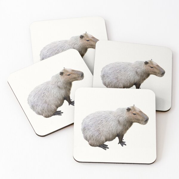 Item preview, 6th Grey Sad Nostalgic Single Capybara Stickers Package. Funny Capybaras For Every Capybara Lover Or Other Rodent Owner! - Cute  designed and sold by AnimalStickers-.