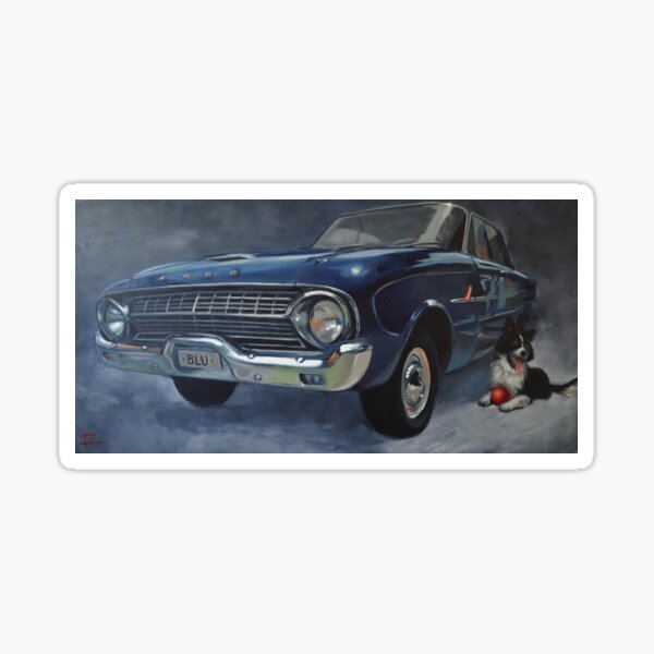 BLU Feat. 1962 Ford XL Falcon Sticker