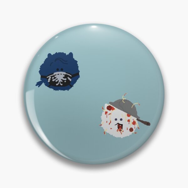 Item preview, Identity V Aesop Carl & Norton Campbell Fuzzy Balls designed and sold by rktky.