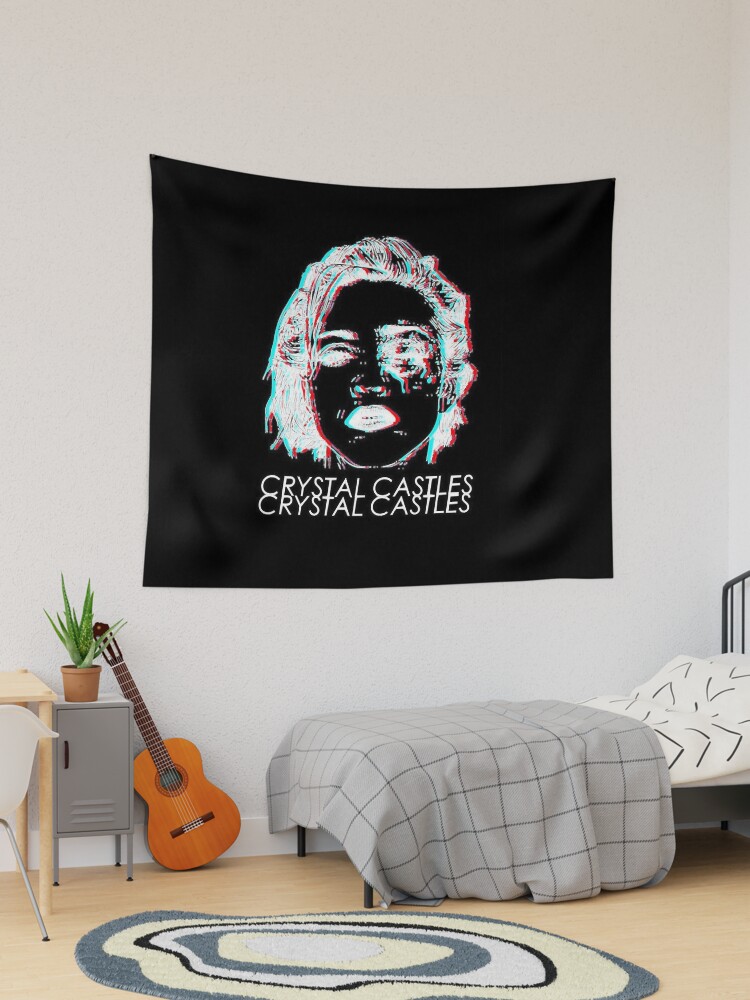「レア」Crystal castlesクリスタル・キャッスルズ壁掛けタペストリー レア」Crystal castlesクリスタル・キャッスルズ壁掛けタペストリー