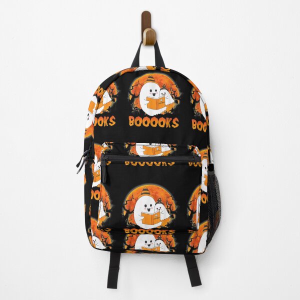 Item preview, Cute Ghost Book Reading Halloween 2021 Boooks Teacher designed and sold by georgebuckart.