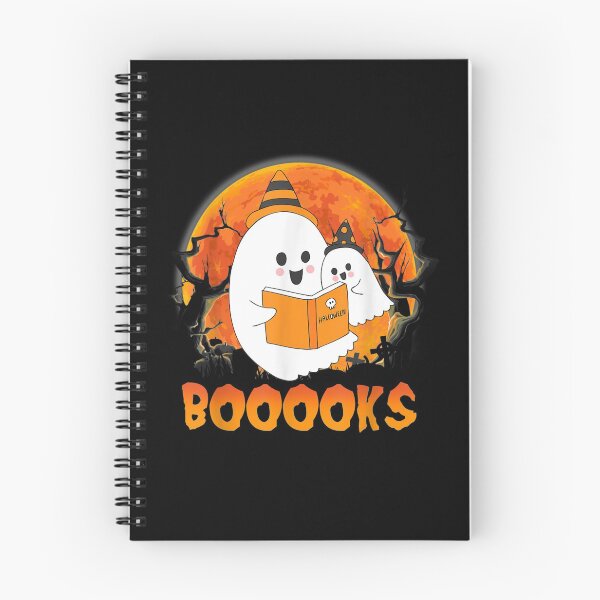 Item preview, Cute Ghost Book Reading Halloween 2021 Boooks Teacher designed and sold by georgebuckart.