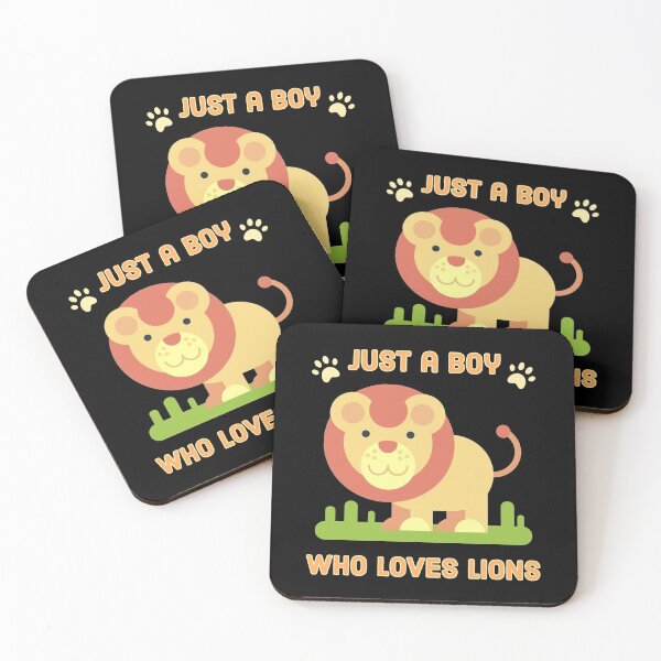Item preview, Just a boy who loves lions designed and sold by Laura-stbr.