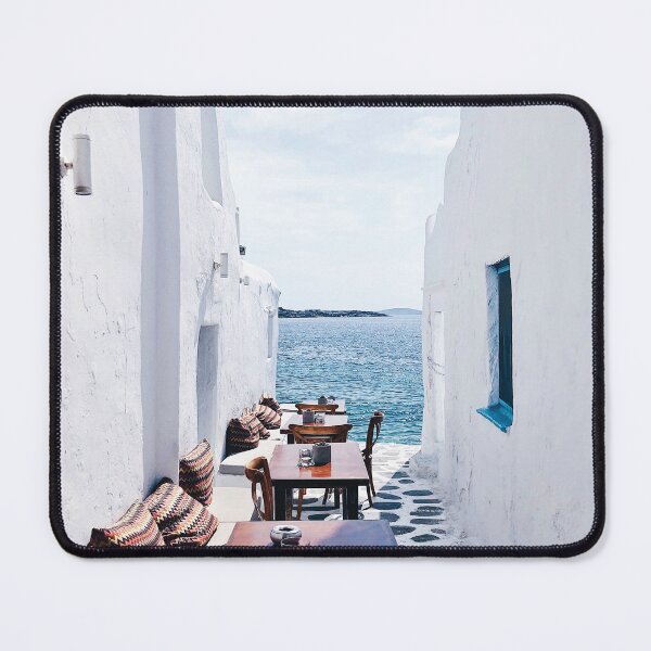 Aperçu de l'œuvre Mykonos Paradise Bar avec vue créée et vendue par yappei.