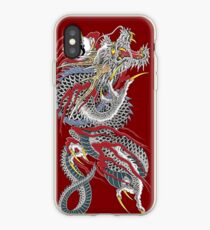 Vinilo o funda para iPhone Tatuaje del dragón de Yakuza