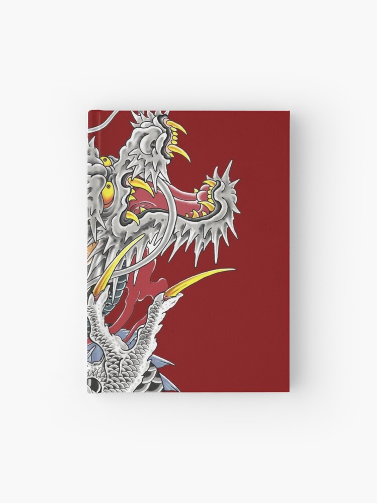 Yakuza Dragon Tattoo Hardcover Journal By Superbcase Redbubble