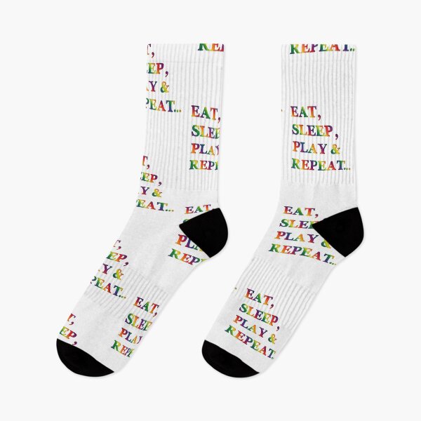 Item preview, Eat sleep play & repeat designed and sold by Lillieoandco.