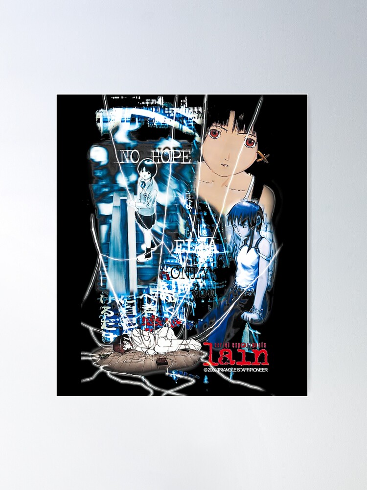 serial experiments lain ロンT Lサイズ&クリアポスター Serial Experiments Lain