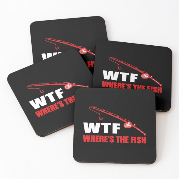 Item preview, Wtf Wheres The Fish Funny Fishing Shirt Gift For Dad designed and sold by DEATHDESIGNER.