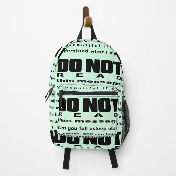 Item preview, Do Not Read This Message designed and sold by VkScript.