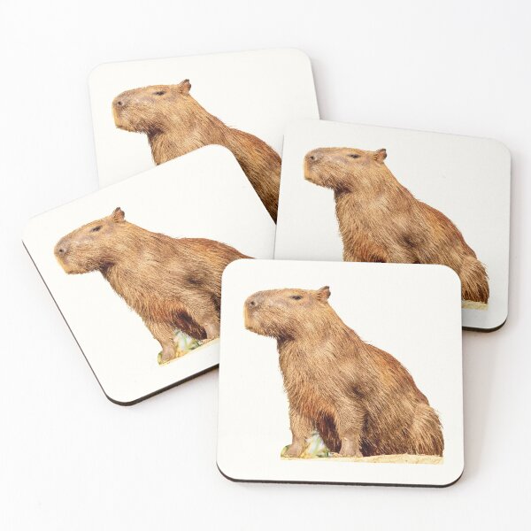Item preview, 7th Majestic Snarky Shiny Wet Single Capybara Stickers Package. Funny Capybaras For Every Capybara Lover Or Other Rodent Owner! - Cute  designed and sold by AnimalStickers-.