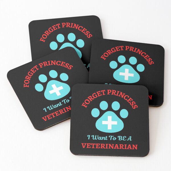 Item preview, Forget Princess I Want To Be Veterinarian   designed and sold by WoodburyLake.