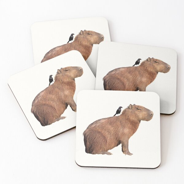 Item preview, 4th Snarky Capy With Companion Single Capybara Stickers Package. Funny Capybaras For Every Capybara Lover Or Other Rodent Owner! - Cute  designed and sold by AnimalStickers-.