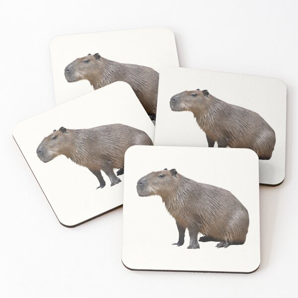 Item preview, 5th Snarky Smiling Happy Single Capybara Stickers Package. Funny Capybaras For Every Capybara Lover Or Other Rodent Owner! - Cute  designed and sold by AnimalStickers-.