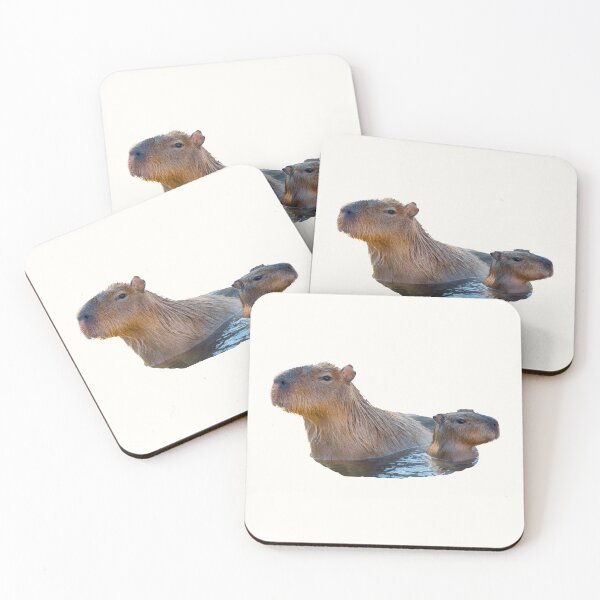 Item preview, 2nd Swimming Young And Old Majestic Capybara Stickers Package. Funny Capybaras For Every Capybara Lover Or Other Rodent Owner! - Cute  designed and sold by AnimalStickers-.