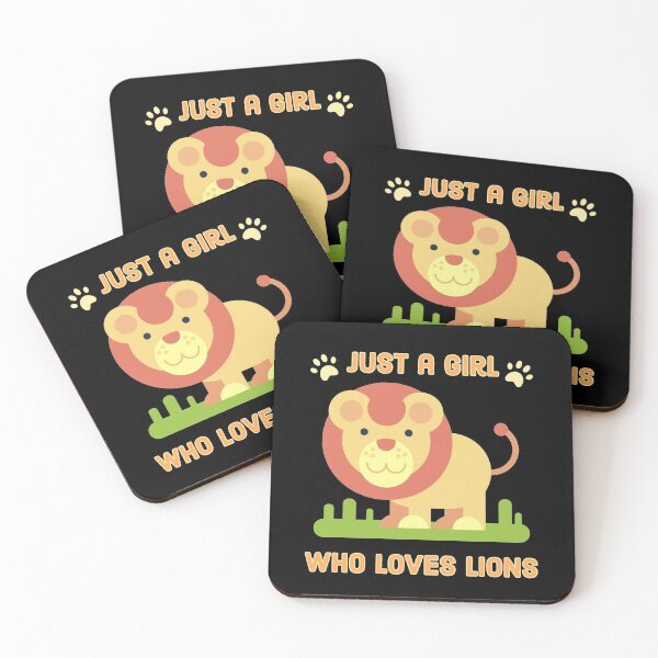 Item preview, Just a girl who loves lions designed and sold by Laura-stbr.