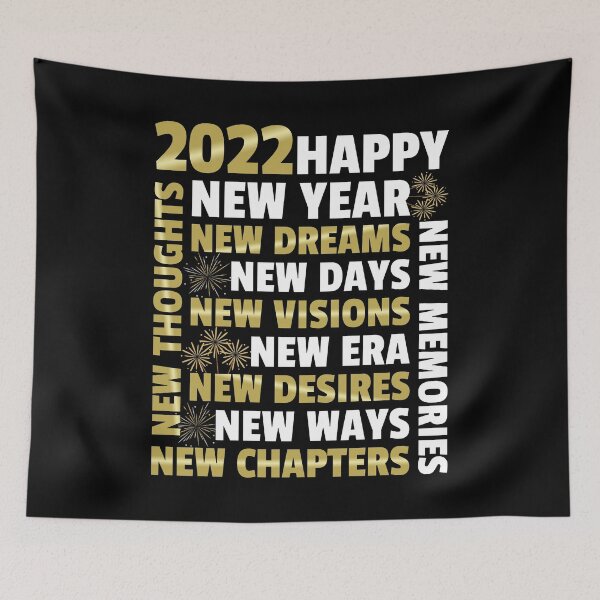 Item preview, Happy New Year 2022 designed and sold by YOYOCollection.