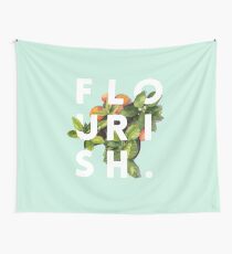 Flourish #redbubble #home #designer #tech #lifestyle #fashion #style Wall Tapestry