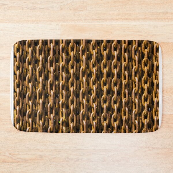 Item preview, Gold Chain Pattern Bed Sheet or Frock Design designed and sold by PodiShawna.