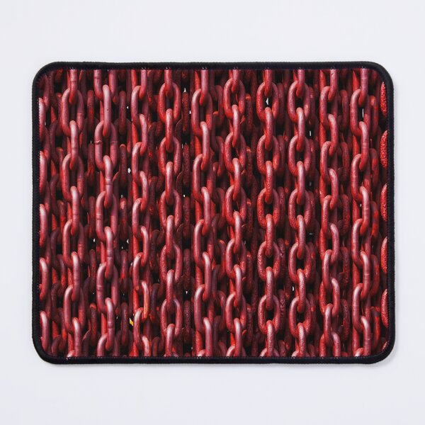 Item preview, Red Chain Pattern Bed Sheet or Frock Design designed and sold by PodiShawna.