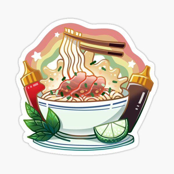 Item preview, Pho Vietnamese noodle soup designed and sold by binhlum.