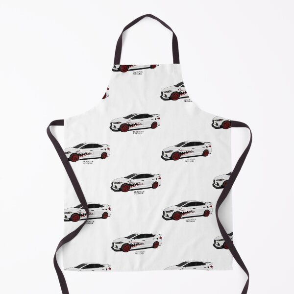 Item preview, White Hyundai Elantra With Shark Mouth designed and sold by SmedleyandCo.