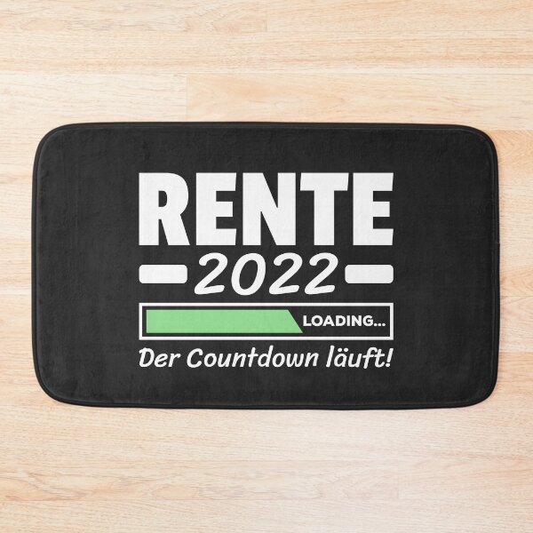 Artikelvorschau, Rente 2022 Der Countdown Läuft Rentner Ruhestand entworfen und verkauft von Team150Designz.
