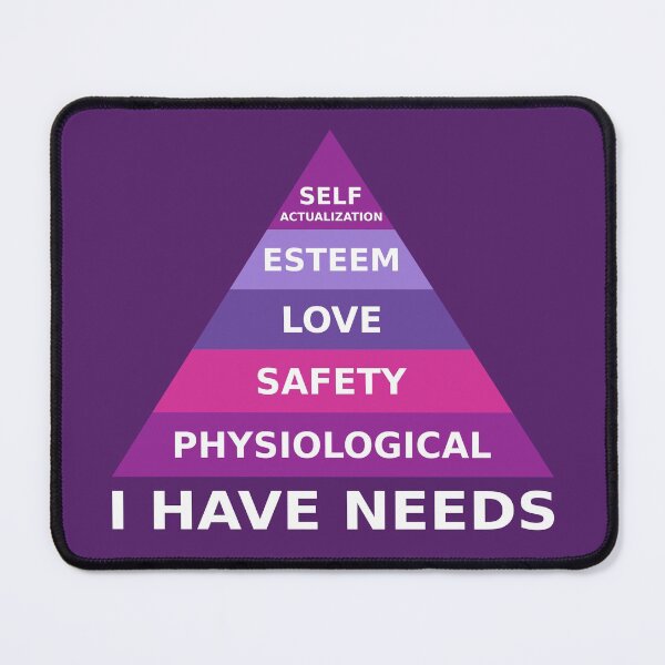 Item preview, I have needs, Maslow's hierarchy of needs designed and sold by TashaVector.