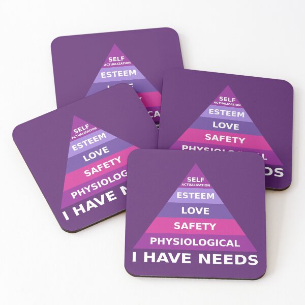 Item preview, I have needs, Maslow's hierarchy of needs designed and sold by TashaVector.