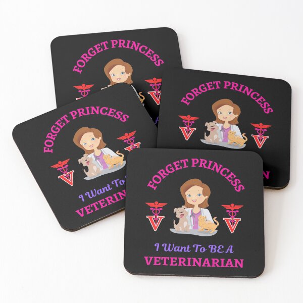 Item preview, Forget Princess I Want To Be Veterinarian   designed and sold by WoodburyLake.
