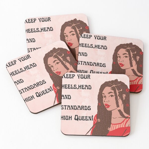 Item preview, Keep your heels, head and standards high Queen and Be You! designed and sold by RideWavers.
