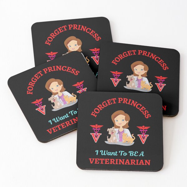 Item preview, Forget Princess I Want To Be Veterinarian   designed and sold by WoodburyLake.