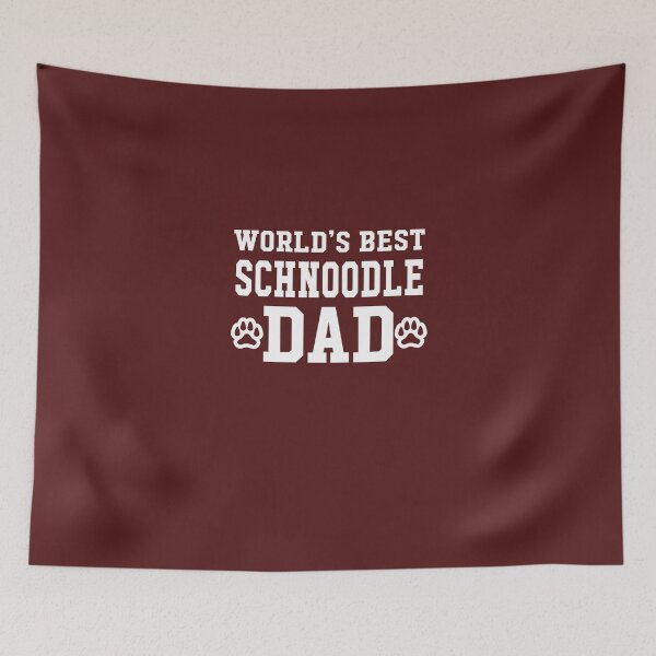 Item preview, World's Best Schnoodle Dad designed and sold by AlwaysAwesome.