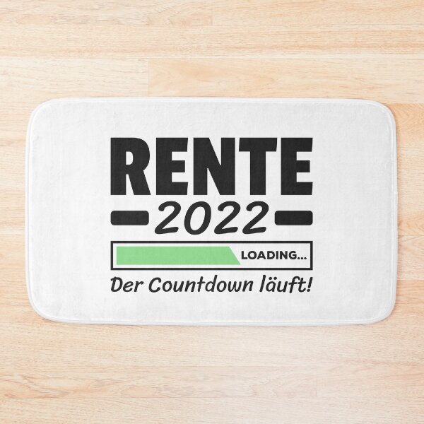Artikelvorschau, Rente 2022 Der Countdown Läuft Rentner Ruhestand entworfen und verkauft von Team150Designz.